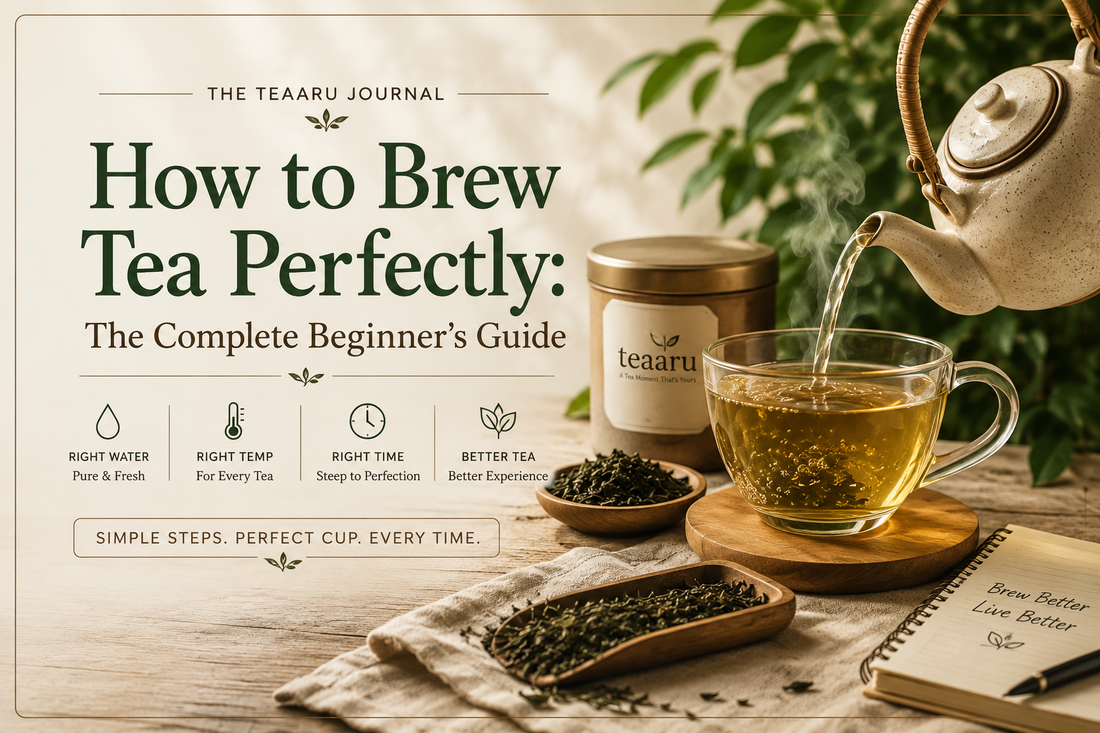 How to Brew Tea Perfectly: The Complete Beginner's Guide