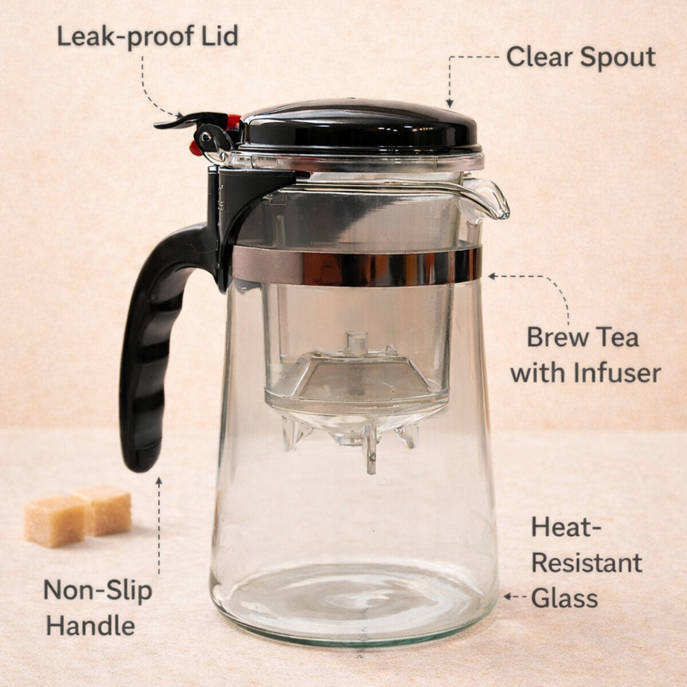 Glass Teapot with Infuser